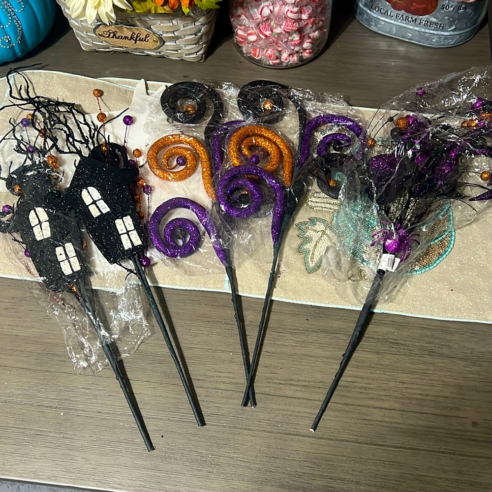 New Halloween Wreath picks